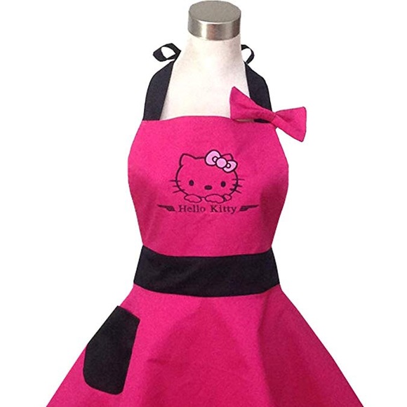 Hello Kitty Other - Hello kitty hot pink Kit hen apron